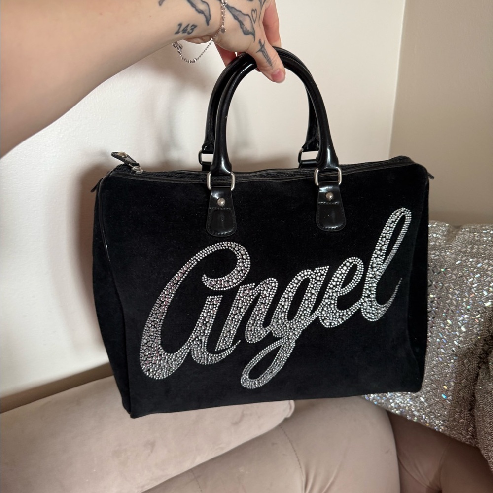 Angel Victoria’s Secret Black Handbag